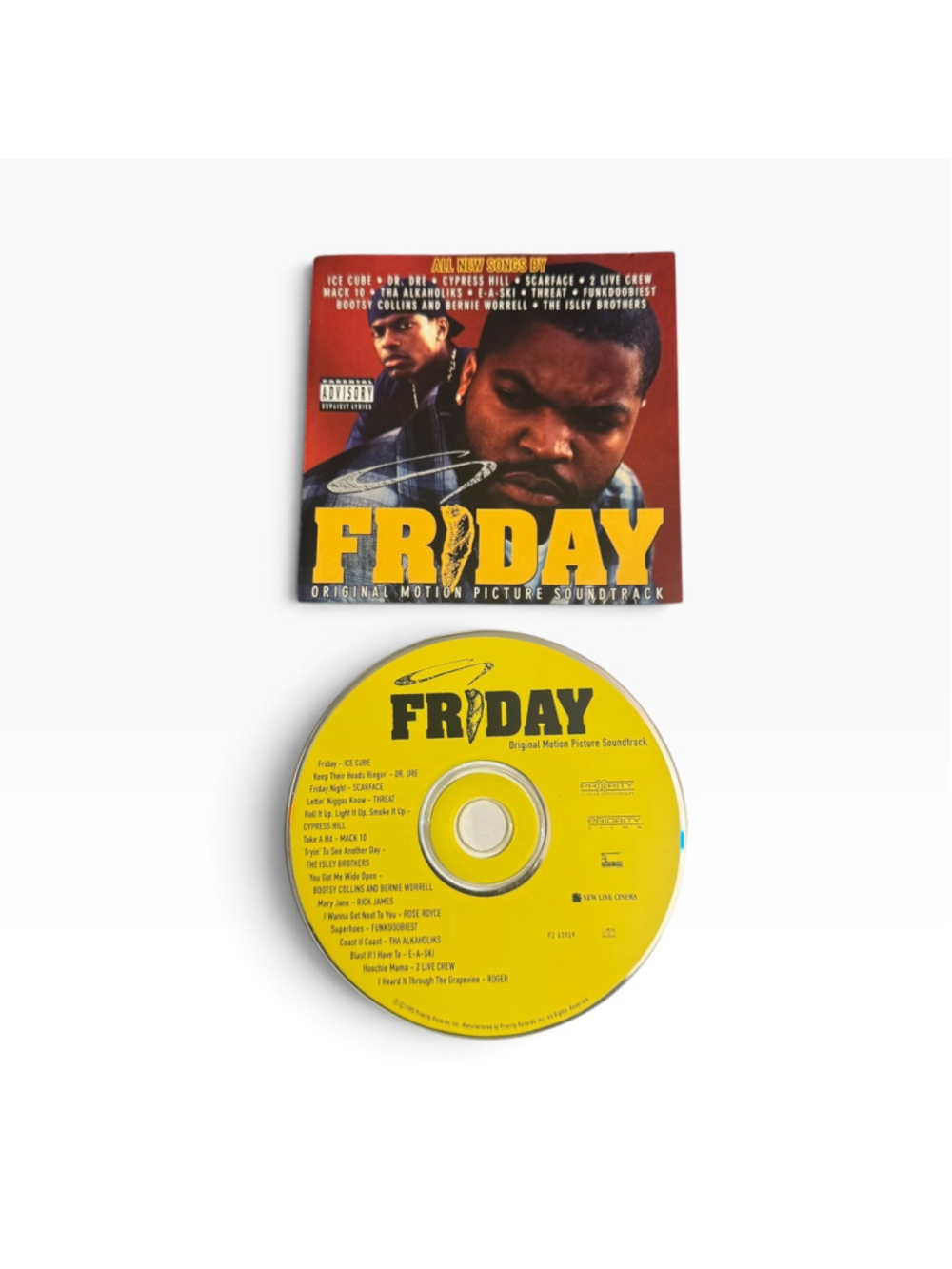Vtg 1995 Friday Original Motion Picture Movie Soundtrack Music CD Ice Cube